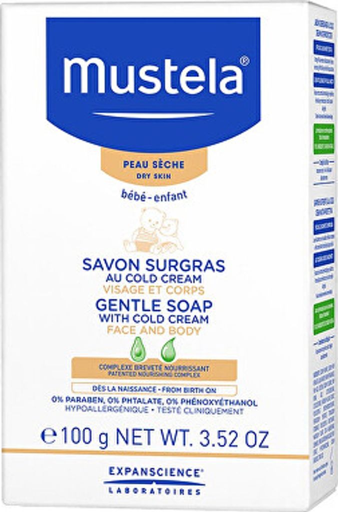 Mustela Bebe Gentle Soap With Cold Cream