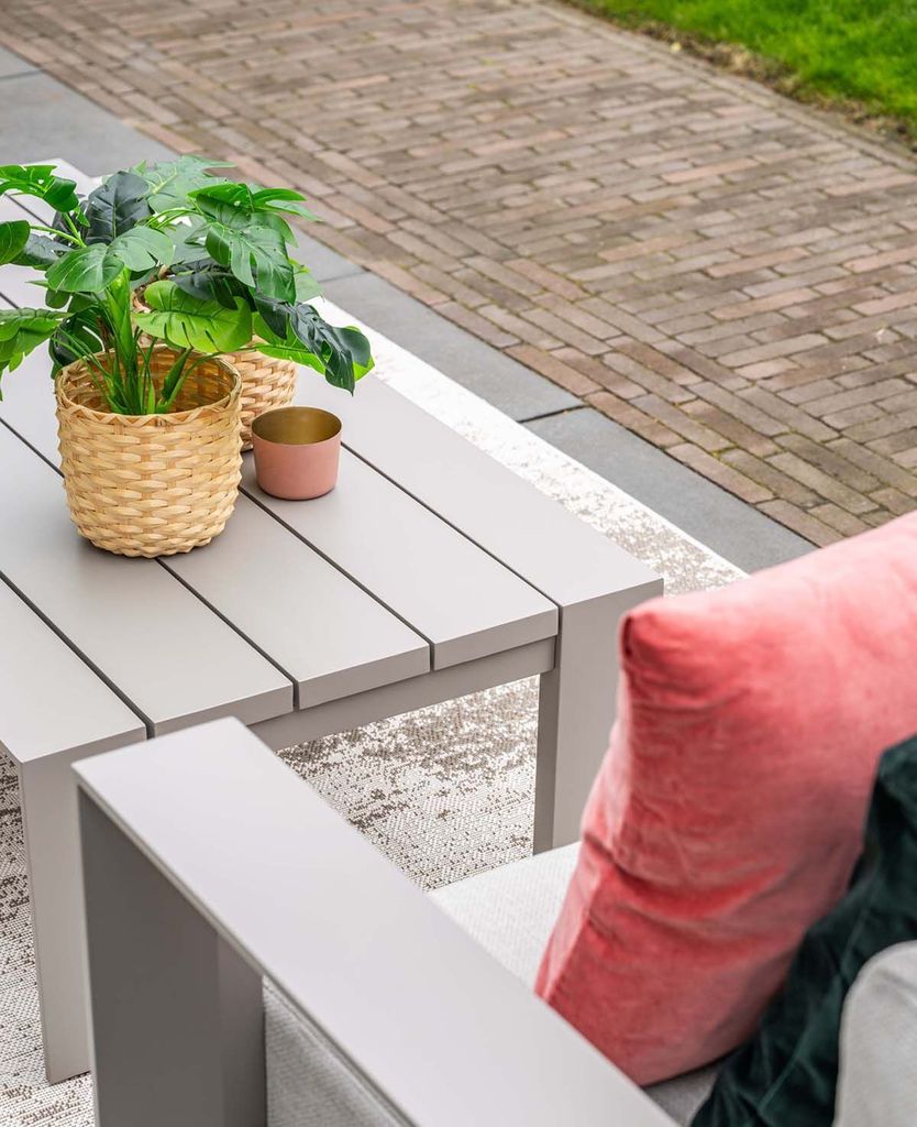 Garden Impressions Levanto  Loungetisch - 140x68cm - taupe Produktbild 