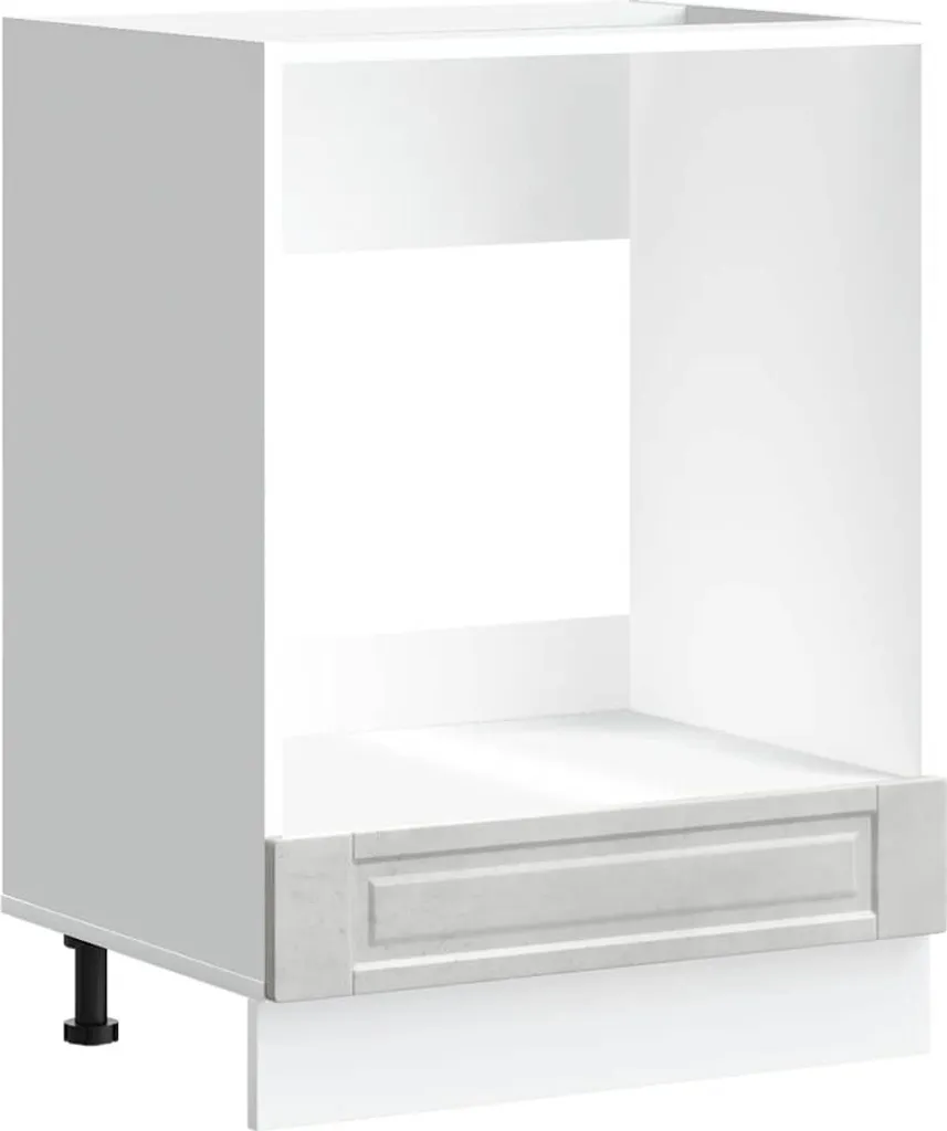 SYFAX™ Armadio Cucina per Forno Grigio Cemento - Eleganza e Praticità