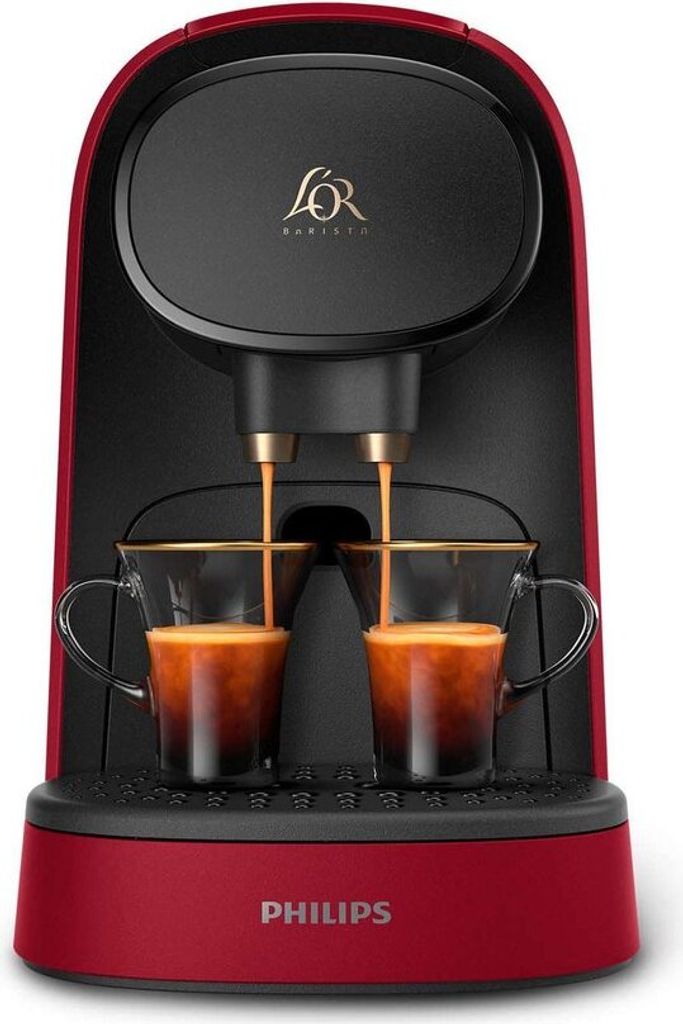 Philips L'Or Barista LM8012/55 - Kaffeemaschine - Rot - Mit 50 en Kapseln