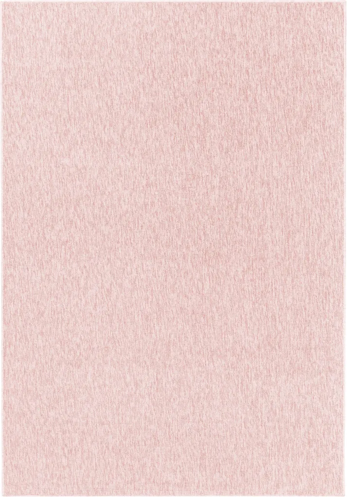 Tapis Salon Rose 200x290 cm Entretien Facile, Anti-Poussière et Solide
