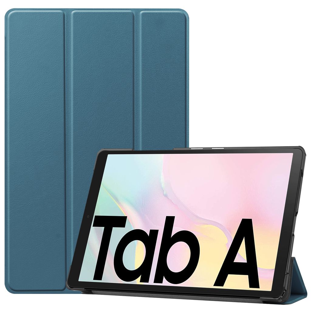 Schutzhülle für Samsung Galaxy Tab A7 SM-T500 T505 Slim Case Etui mit Standfunktion und Auto Sleep/Wake Funktion Grün