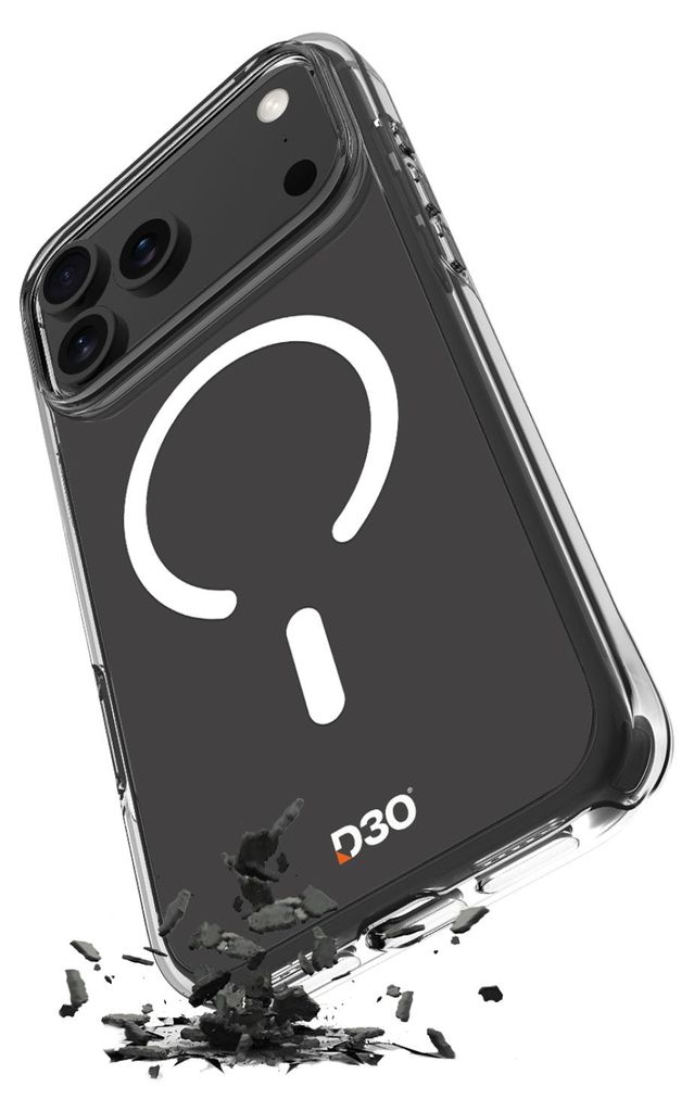 Impact Clear D3O®  Case voor iPhone 17 Pro Productafbeelding 