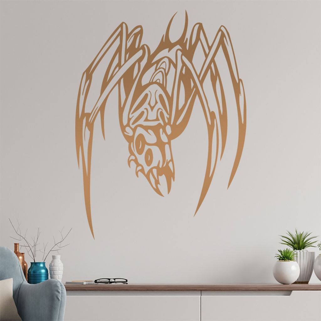 Killer Insekt Wandtattoo in 6 Größen - Wandaufkleber Wall Sticker - Dekoration, Küche, Wohnzimmer, Schlafzimmer, Badezimmer