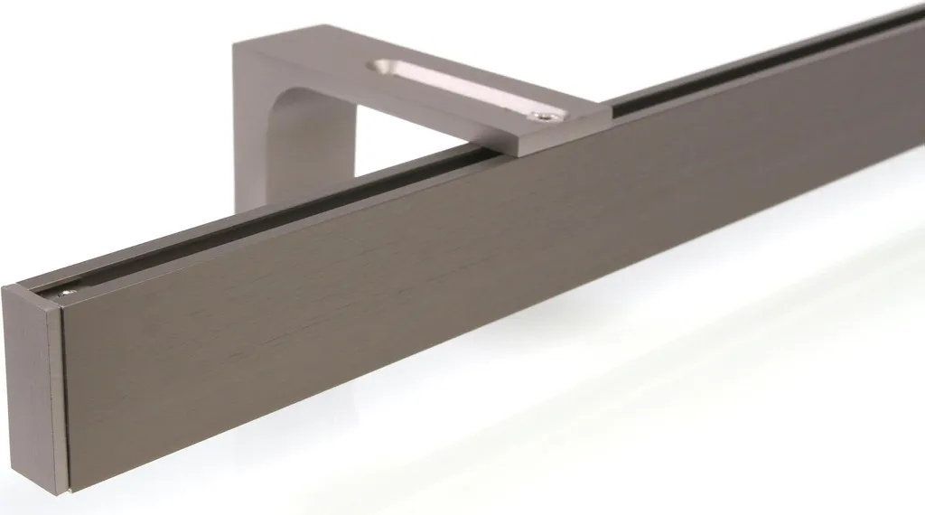 Binario Loft 510 cm Acciaio Inox | Tende Moderne Staffa a Soffitto