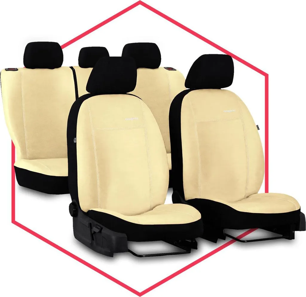 Set Coprisedili Beige Universali Peugeot 406 - Comfort e Protezione - 12