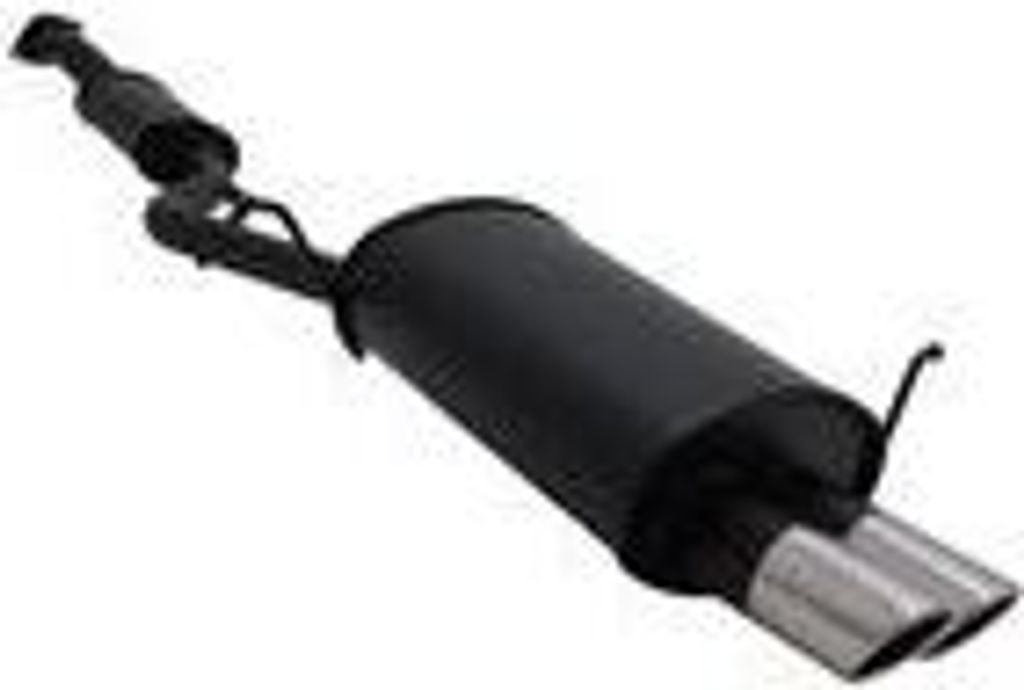 Novus Sportendschalldämpfer für BMW E36 Compact (3/C G) 2 x 76mm SR-Design