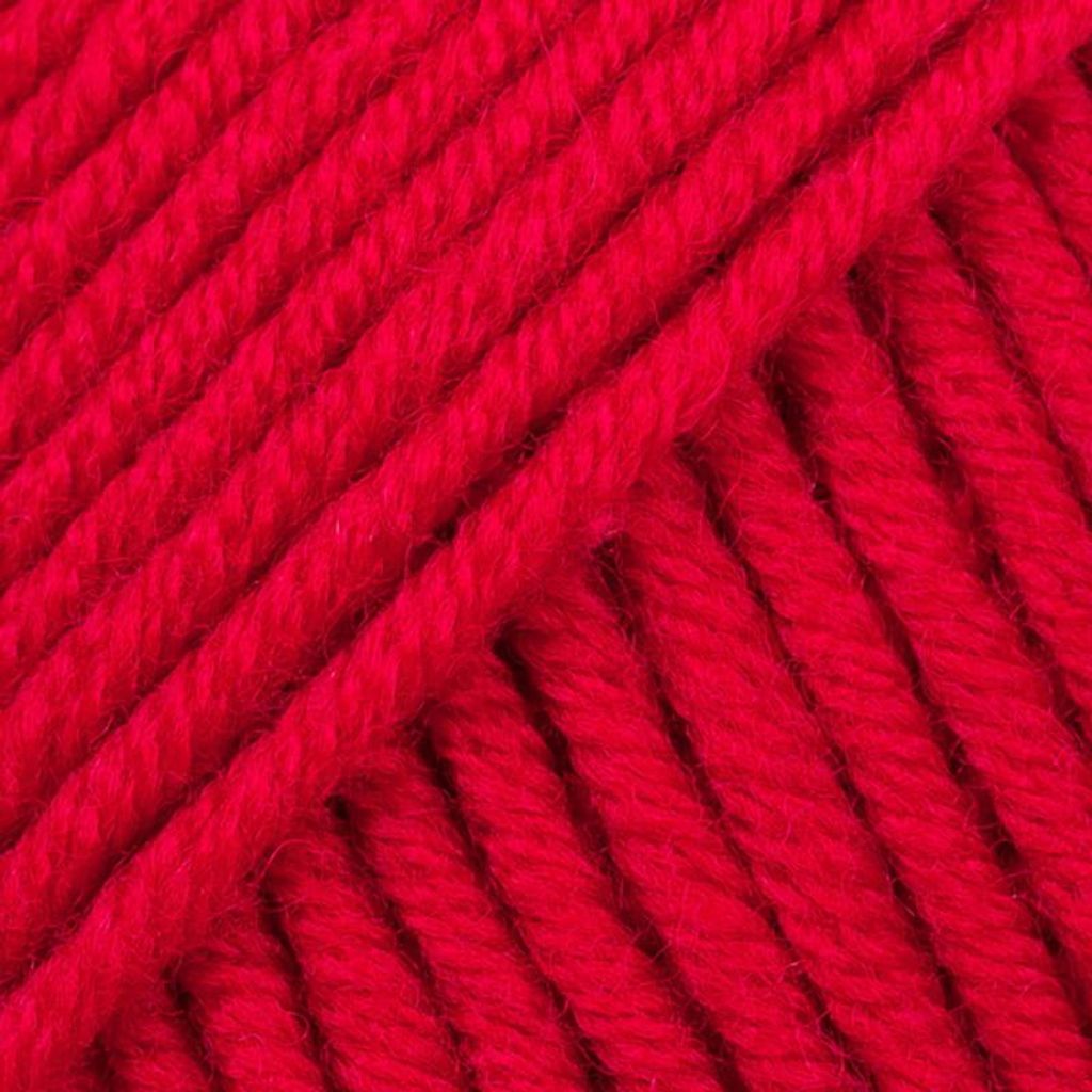 DROPS Big Merino Wolle - Karminrot, 100% Wolle, Superwash, 50g/75m, Extra Weich & Pflegeleicht