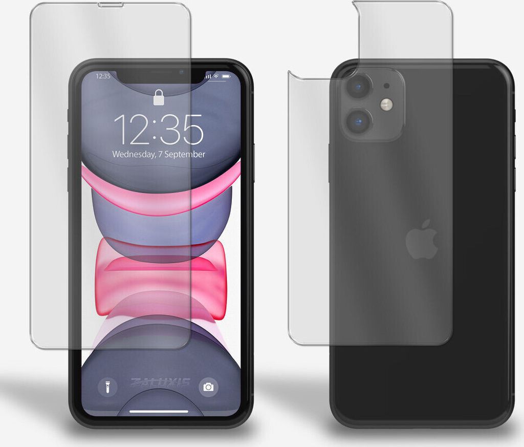 Afikyutu Rückseite Schutzfolie Für IPhone 17 Air - 2 Stück Mit Kameraschutz