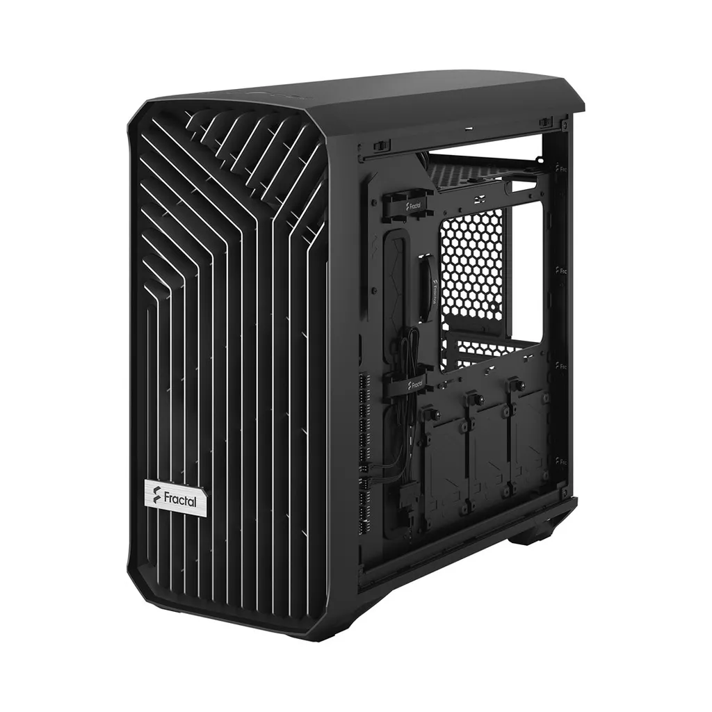Fractal Design Torrent Compact Black Solid - Boîtier PC Moyen Tour Noir - 20