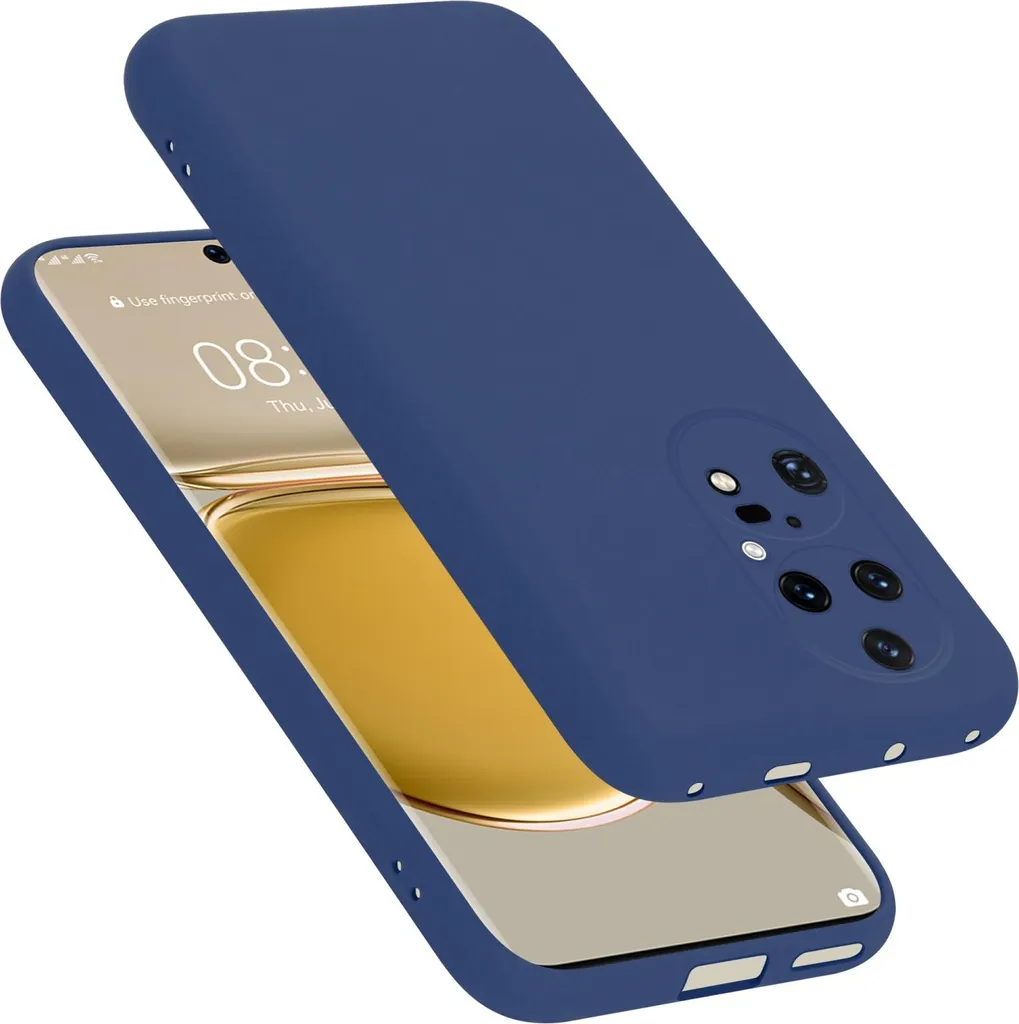 Custodia Protettiva Blu Huawei P50 Pro | Stile Firmato Cadorabo