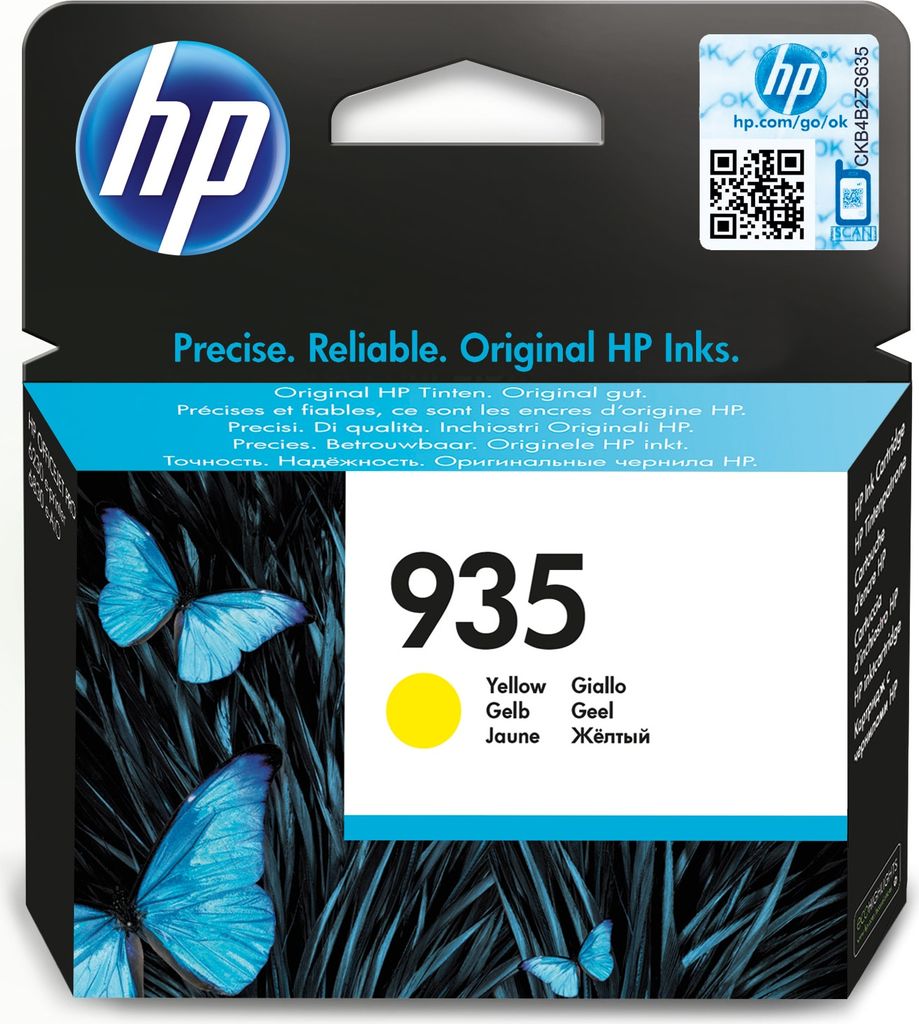 HP 935 - C2P22AE - Inktcartridge / Geel (4,5 ml)
