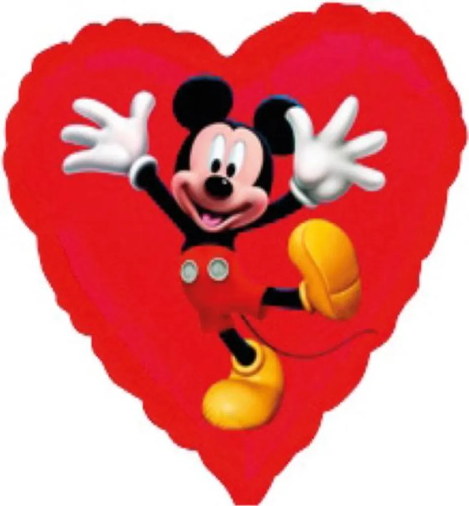 Ballon Mickey Mouse 39 cm facile à gonfler pour une déco sans stress