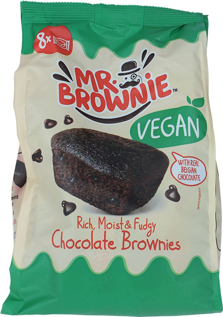 MR. BROWNIE Chocolate Brownies - Vegan Produktbild 