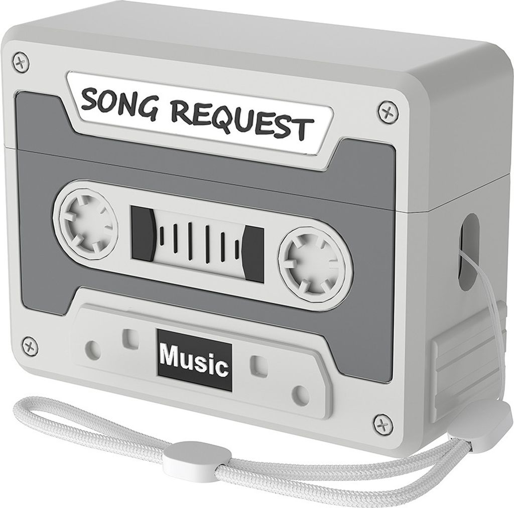 INF Schutzhülle aus Silikon für AirPods der 3. Generation Grau