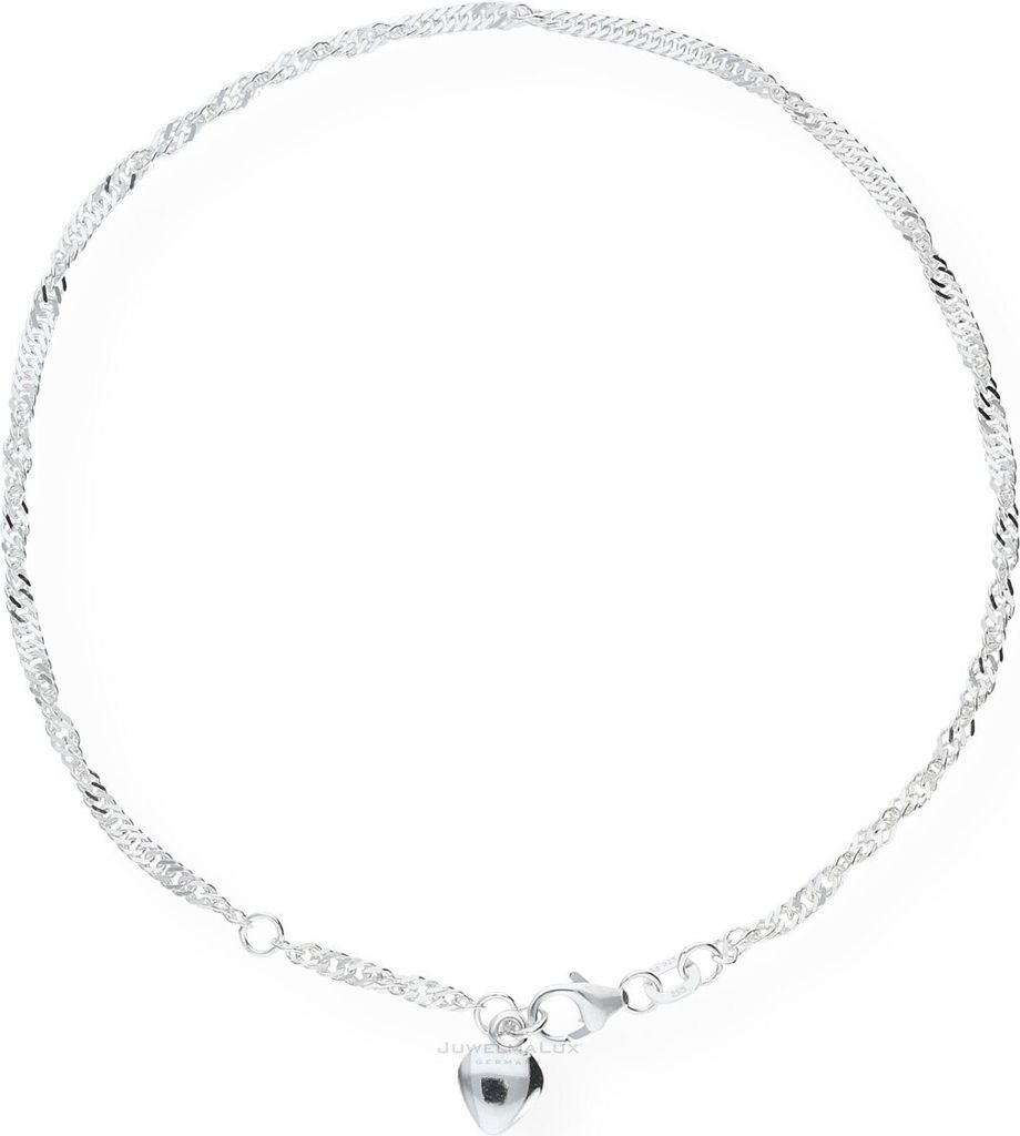 JuwelmaLux Fußkette Herz Silber 925/000 JL16-04-0201