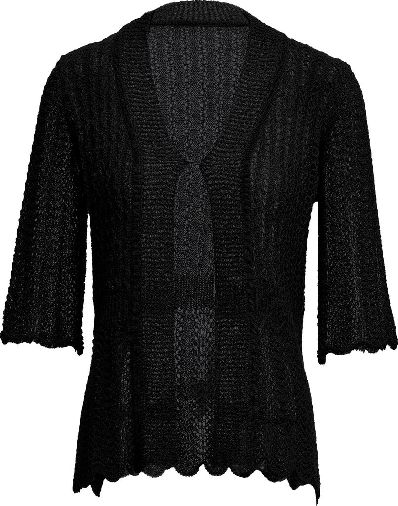 caneva damen strickjacke - schwarz, XS/S