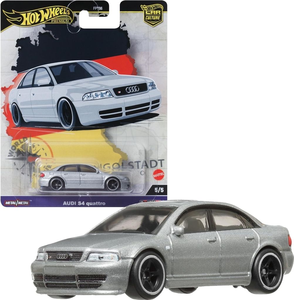Hot Wheels Premium Car Culture Auto Audi S4 quatro HRV81