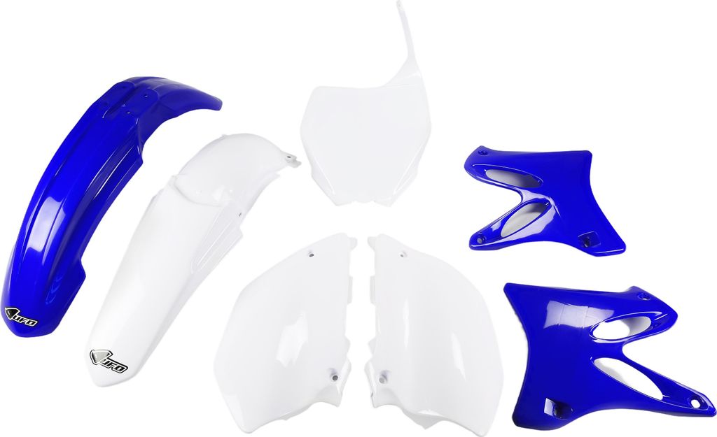 Verkleidungskit UFO PLAST 7-teilig Verkleidungssatz Kunststoff, Farbe:weiß / blau