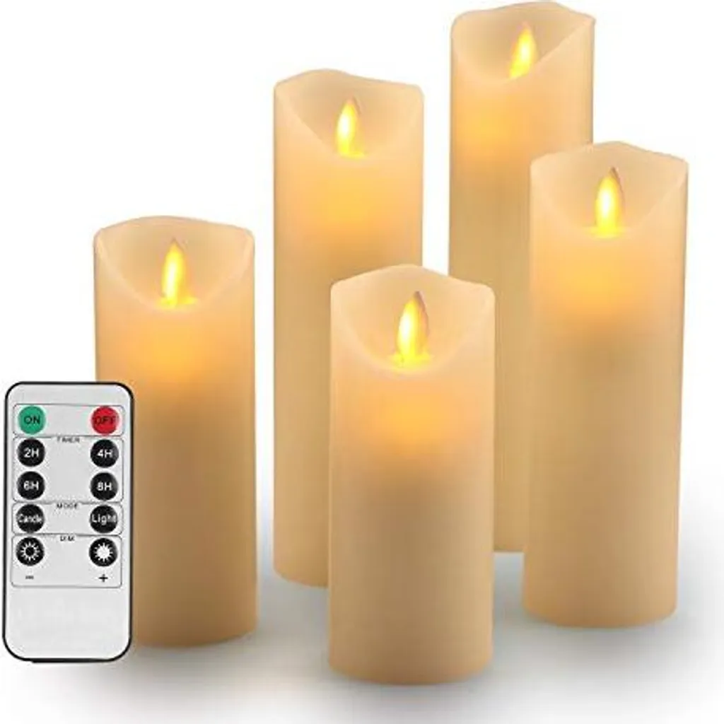 Candele LED Matrimonio ed Eventi - Vera Cera Effetto Realistico