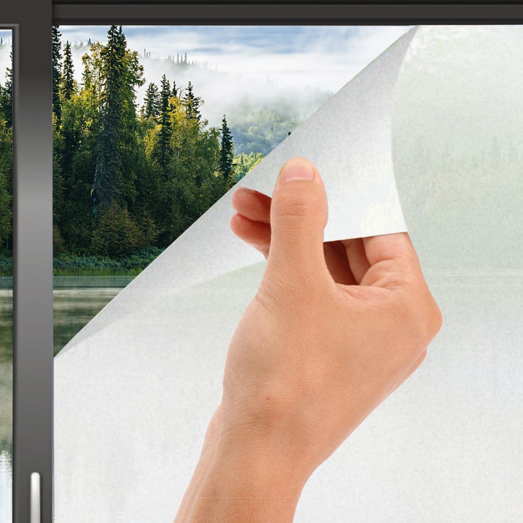 vidaXL Spiegelfolie Fensterfolie Sichtschutz Selbstklebend 0,9x20 m