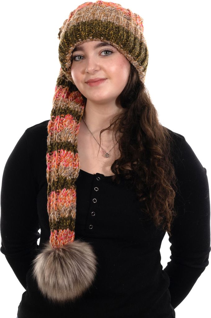 Birendy Beanie A114  Mütze Zipfelmütze Pudelmütze Produktbild 
