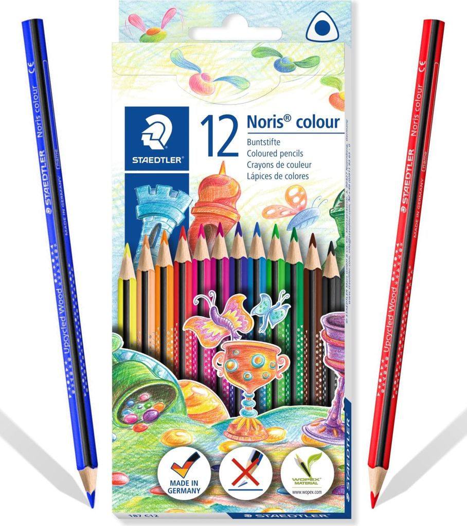 STAEDTLER Dreikant-Buntstift Noris colour 12er Kartonetui Produktbild 