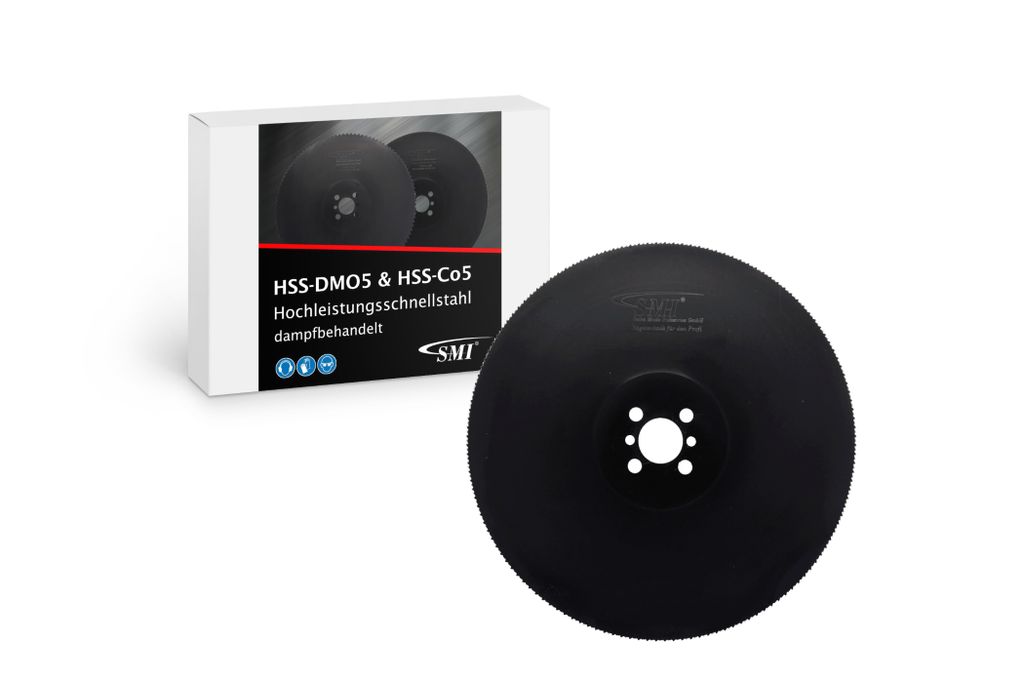 SMI Metall-Kreissägeblatt HSS DMO5 - 300 x 2,5 x 32 mm 220 Zähne Sägeblatt Metallsägeblatt
