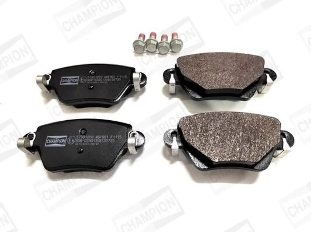 Kit freinage pour Mondeo III et Jaguar : Plaquettes Champion 573012CH