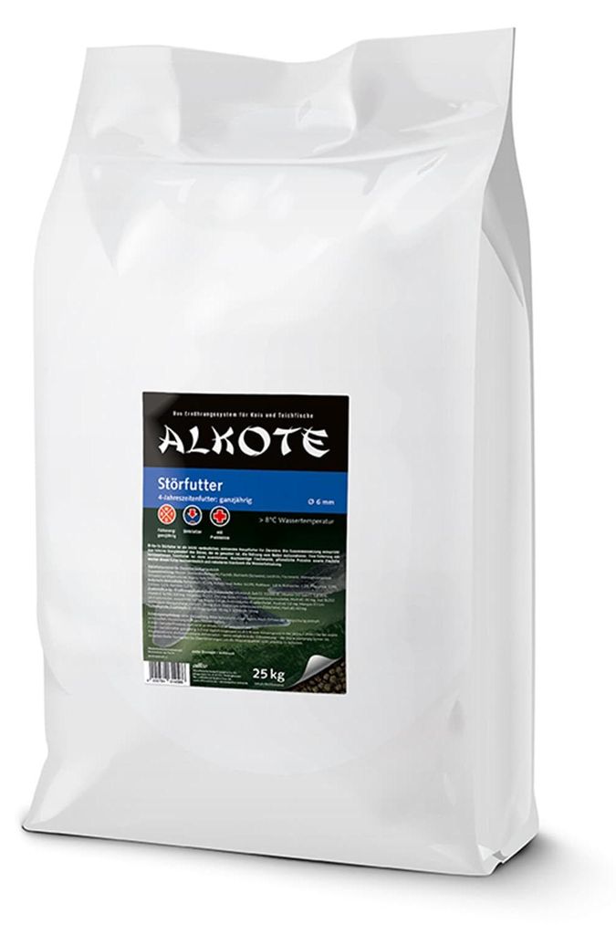 AL-KO-TE Fisch Futter Störfutter 6 mm 25 kg Produktbild 