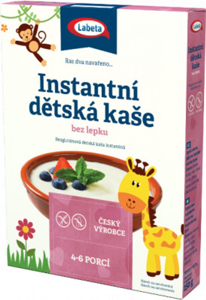 Instantní dětská kaše bez lepku 1 x 250 g Obrázek produktu 