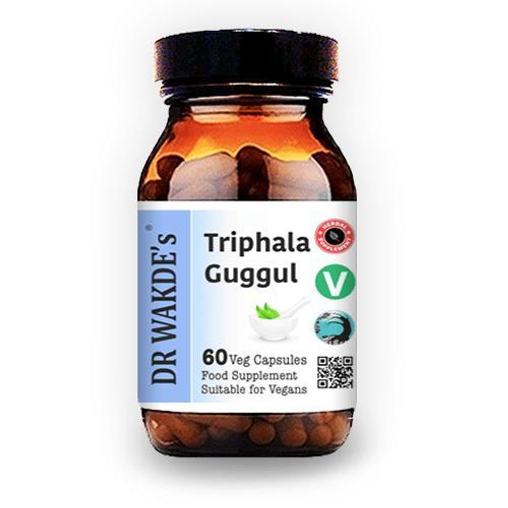 Triphala Guggul | 60 Veg Caps | Ayurvedische Unterstützung der Gelenke | Natürliche, pflanzliche & vegane Formel*