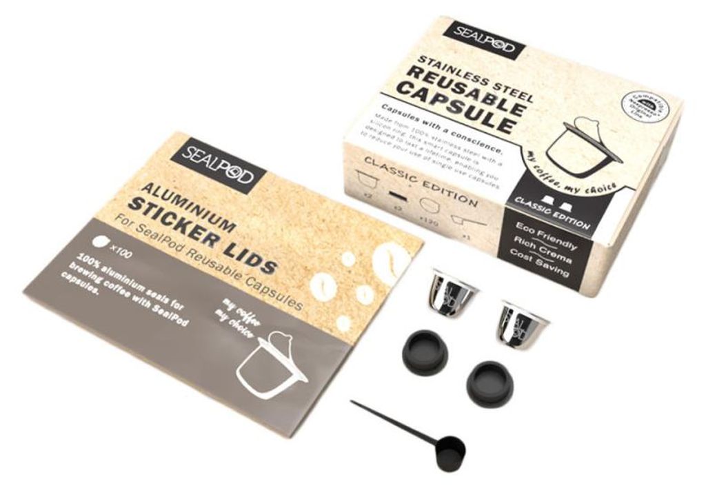 Kapsułki wielokrotnego użytku do Nespresso® Sealpod Classic Zdjęcie produktu 