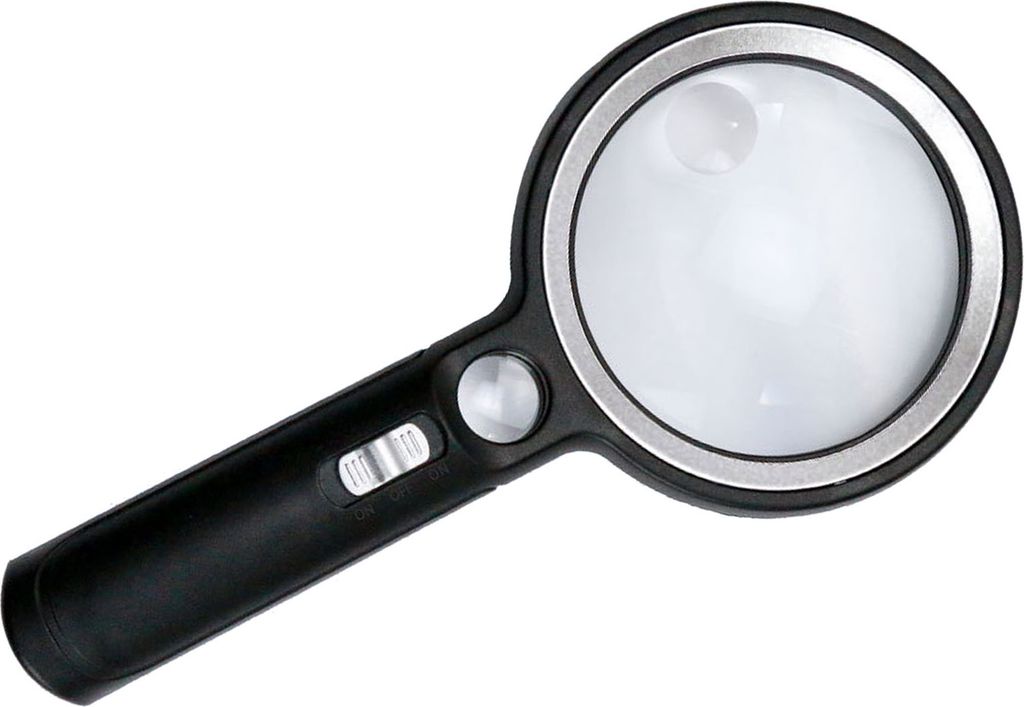 Loupe 5X 13X 20X Loupe de poche à lumière UV avec 30pcs LED Image du produit 