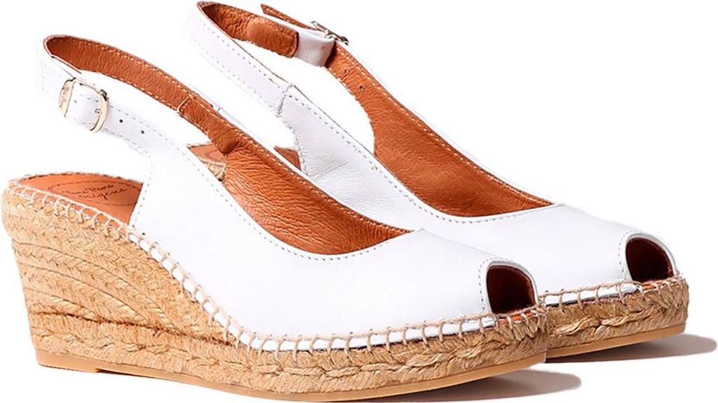 Toni Pons Croacia Espadrille-keilsandalen Weiß EU 39 Damen Weiß EU 39