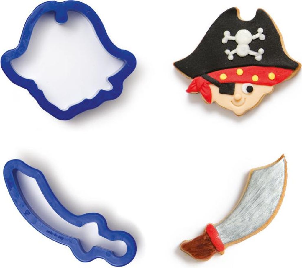 Lebkuchenausstecher Pirat und Säbel