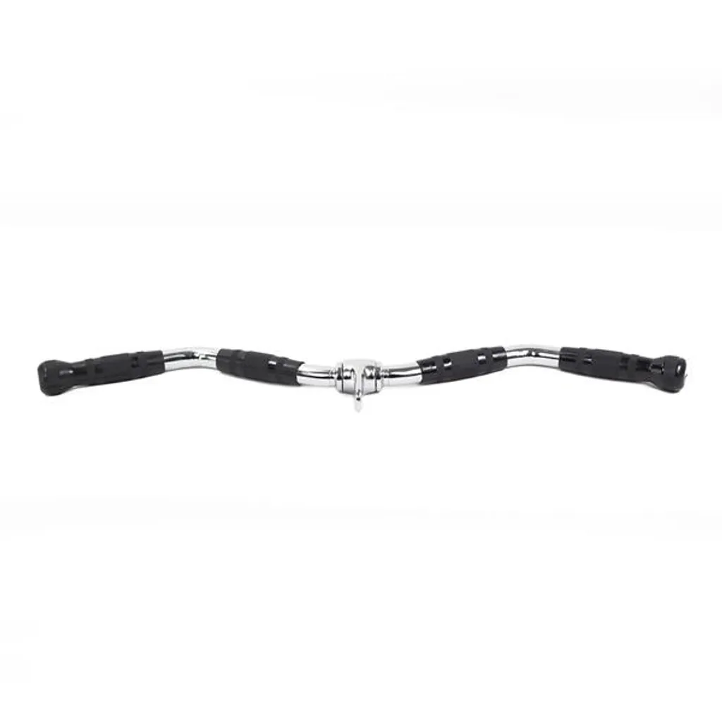 Barre de tirage latissimus ergonomique pour station de musculation