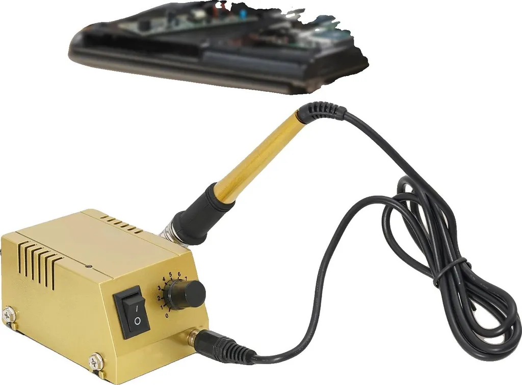 Poste à souder compact réglable 60W pour électronique et modélisme RC