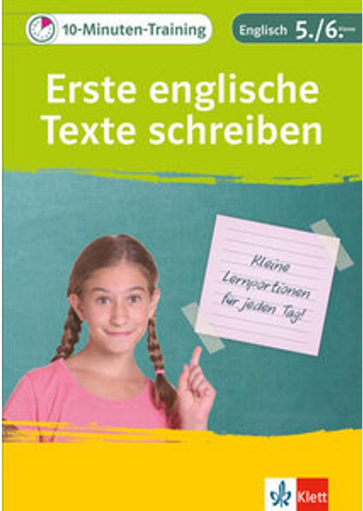 Klett 10-Minuten-Training Englisch Aufsatz Einfache Texte Produktbild 