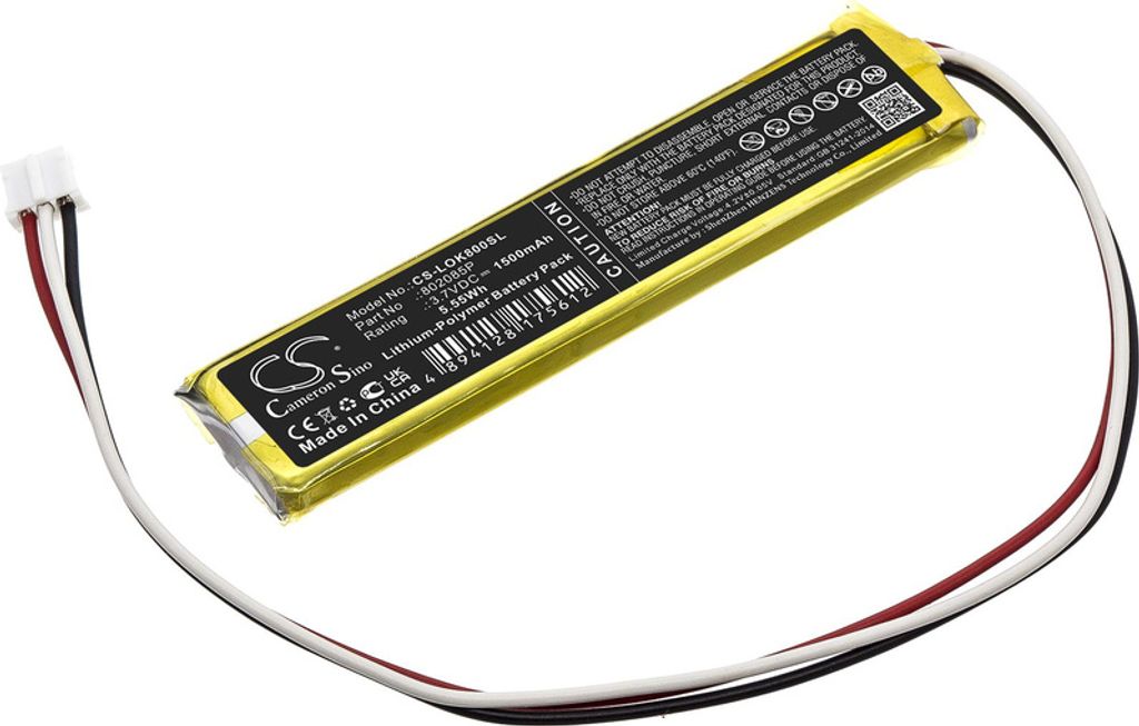 Batterie für Logitech K800, 1500 mAh, Li-Pol