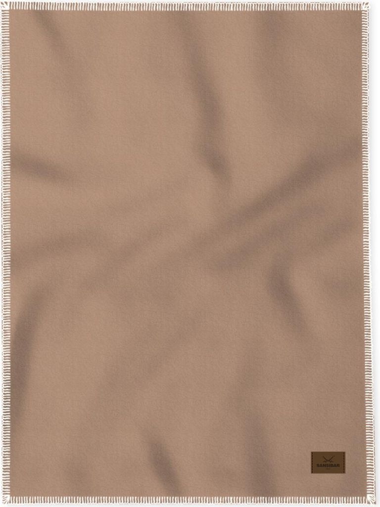 Wohndecke SANSIBAR BL 150x200 cm braun Decke Kuscheldecke Sofadecke