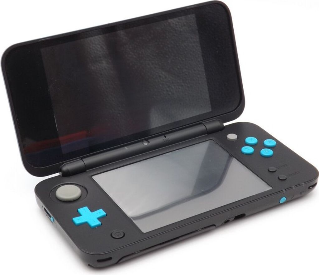 Nintendo New 2DS XL, New Nintendo 2DS XL, Černá, Tyrkysová, Obrázek produktu 