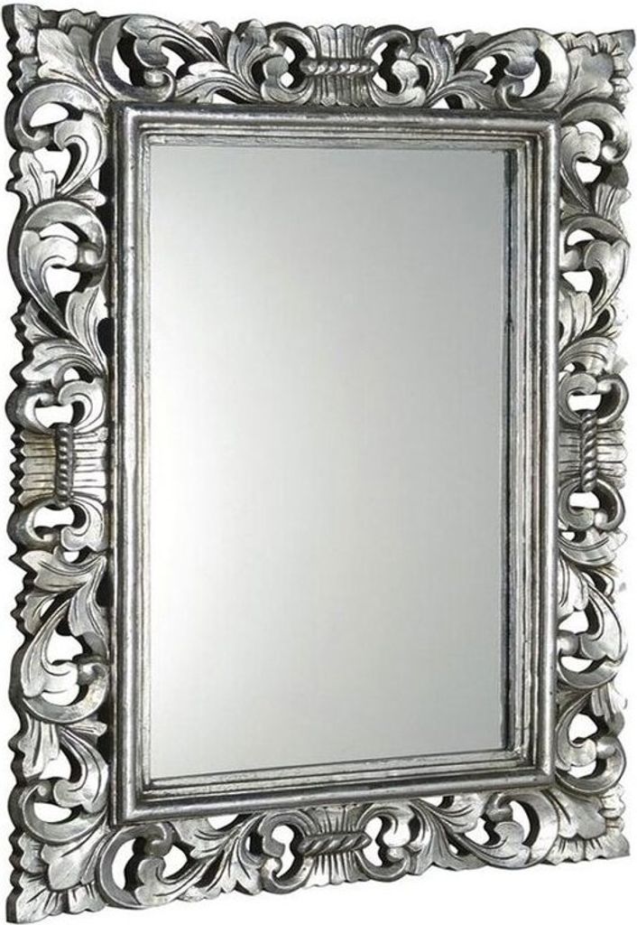 Sapho SCULE Rahmenspiegel, 70x100cm, Silber