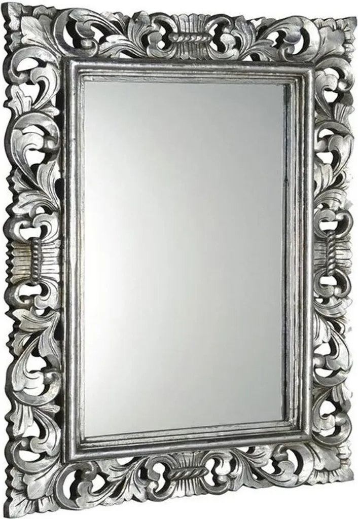 Grand miroir argenté 700x1000mm Sapho Scule cadre IN156 pour salle de bain