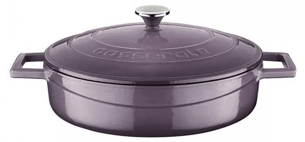 Lava Bräter - 24 cm - 2.47 liter - Cast iron - Violett