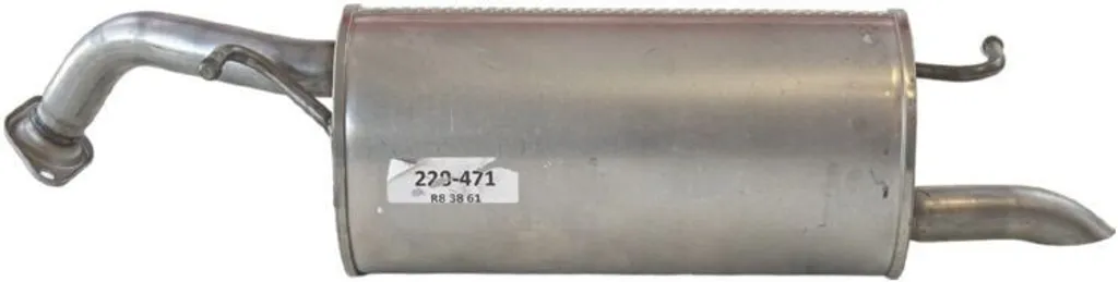 Silencieux BOSAL 228-471 : durabilité renforcée et flux optimisé