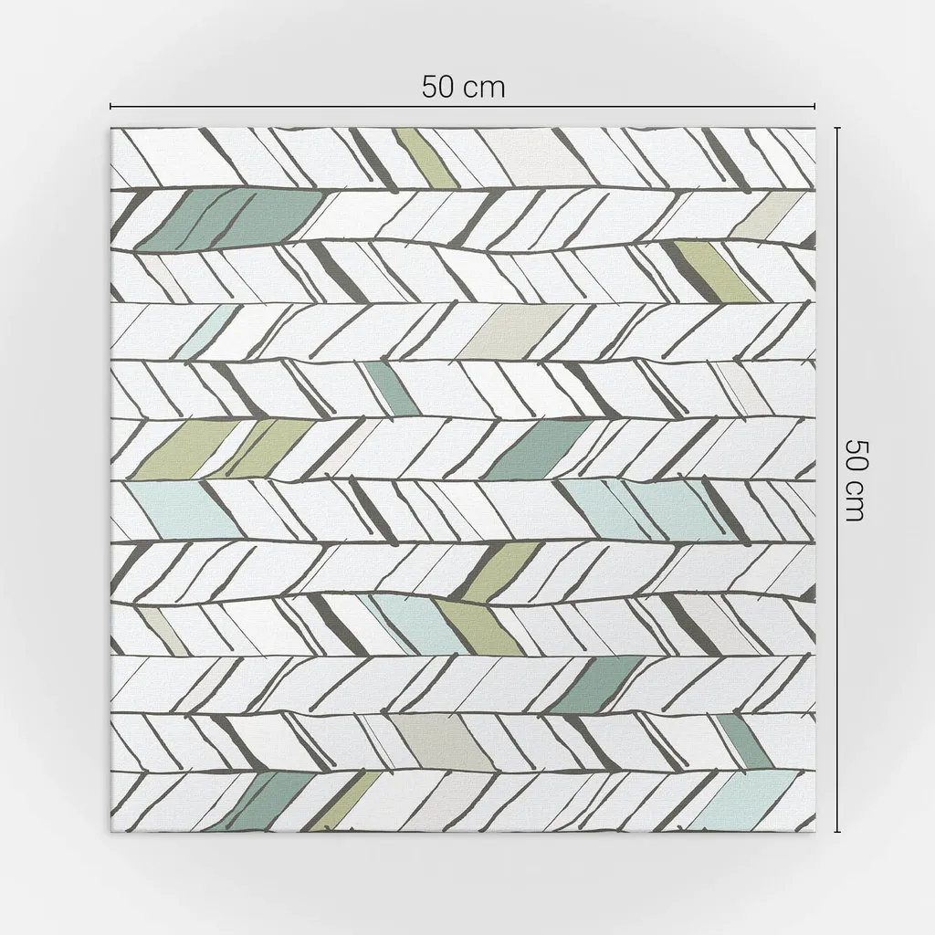 Piastrelle Autoadesive Foglia a Righe 50x50 cm - Arredo Cucina e Bagno - 4