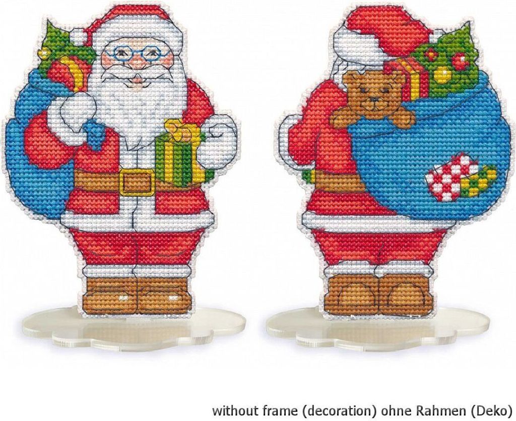 Oven Kreuzstichset "Santa Claus", Zählmuster, 9,8x13cm