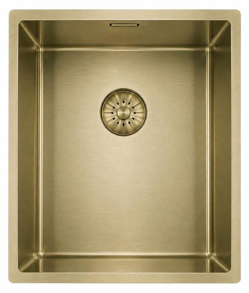 Pure.Sink Comfort PVD Zlatý dřez 34 × 40 cm pro montáž pod Obrázek produktu 