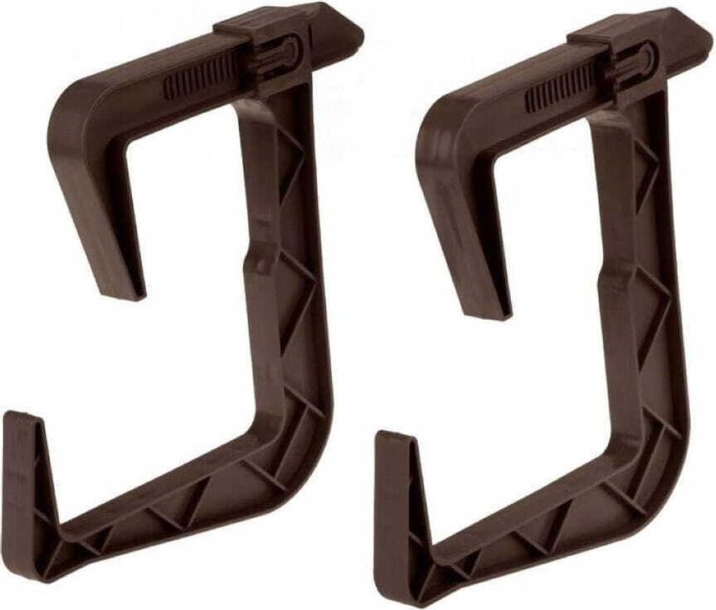 Balkon Blumentopfhalter braun 2er Set